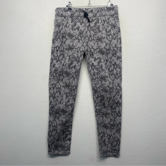 Bevy Flog Shely 30 Pants Gray Python Snakeskin Print - Picture 3 of 9